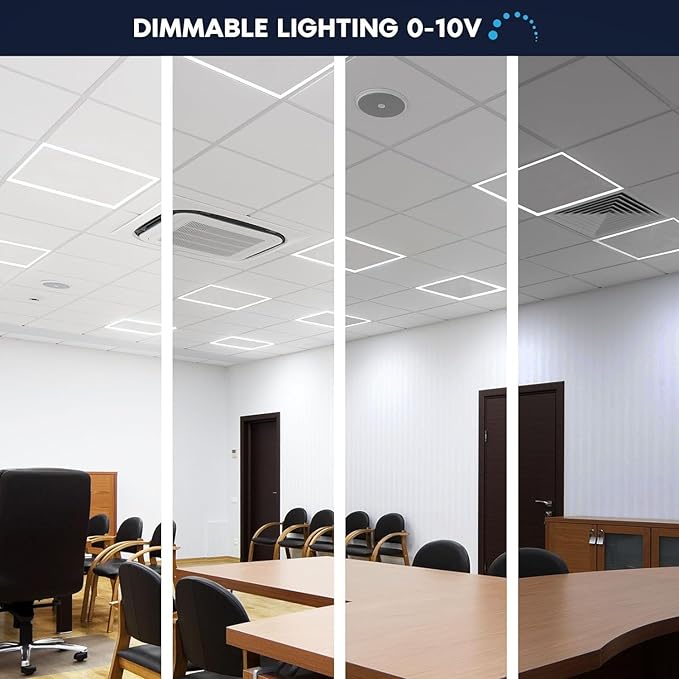 LED Energy Plus 2x2 FT Edge-Lit Frame LED Panel Lights, 5CCT Selectable - Image 8