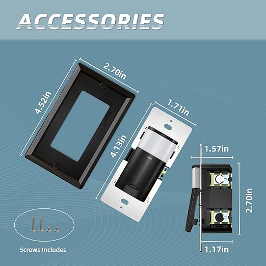ECOELER Single Pole Occupancy Motion Sensor Switch, PIR Infrared Motion - Image 7