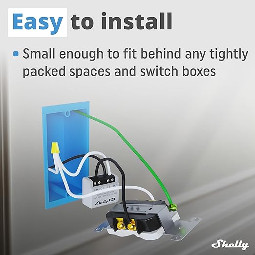 Shelly PM Mini Gen3 | WiFi Smart Power Meter 1 Channel 16 A | Home Automation | - Image 5
