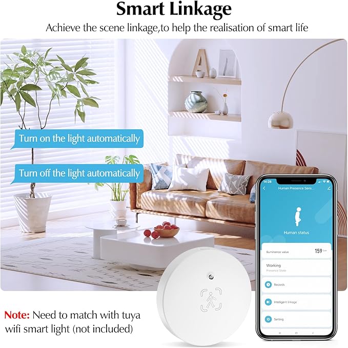 eMylo Human Presence Sensor, WiFi Wave Radar Real-time Human Motion Detection - Image 6