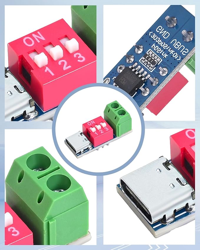 Seloky 12PCS USB-C PD/QC Fast Charge Trigger Module & Decoy Board - Image 7