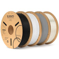 ELEGOO PLA Filament 1.75mm Bundle 4KG, 3D Printer Filament Bulk Dimensional by ELEGOO