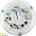 HAOLEDI 4'' 20W LED Ceiling Fan Light Retrofit Kit, Ceiling Light Replacement by HAOLEDI
