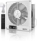 Xcity 8-Inch Room to Room Fan, Through-the-Wall Air Transfer Fan by Unknown