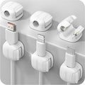 6Pack Cord Organizer, Chfeila Compact Dual Spring & Clasp Lock Cable Management by Chfeila