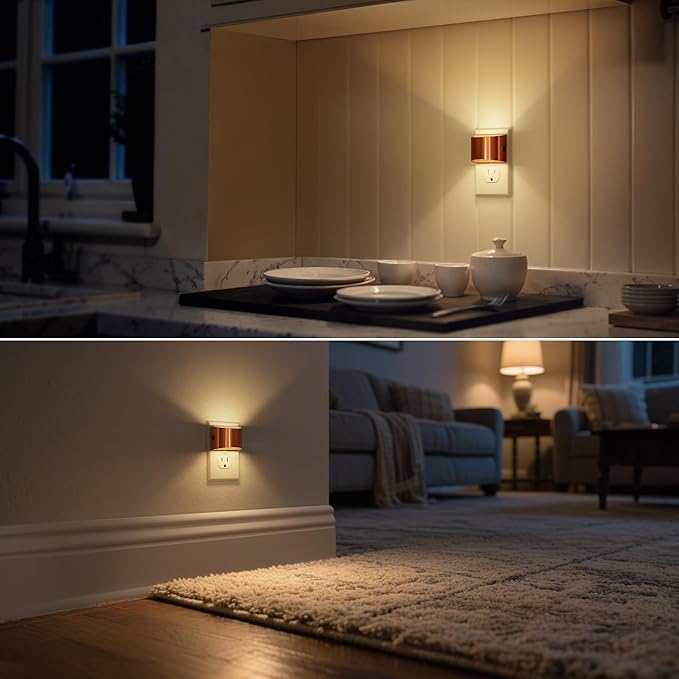 DORESshop LED Night Light, Night Lights Plug into Wall, 3 Level Brightness - Image 5