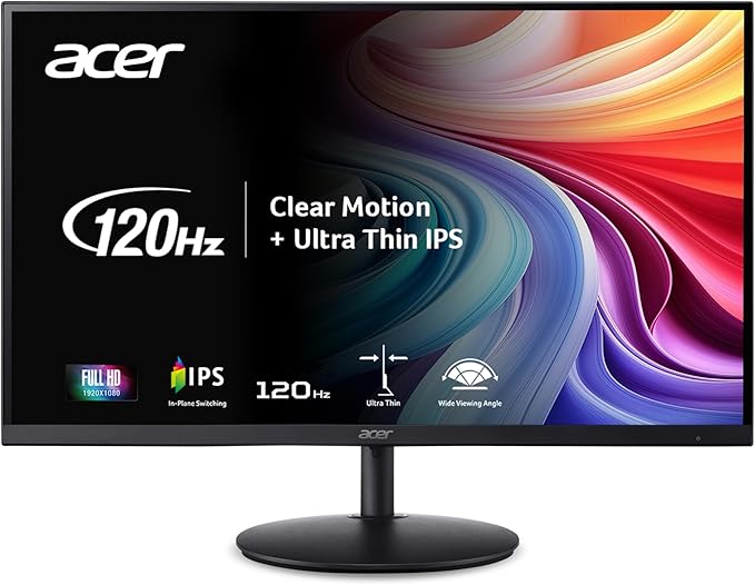 Acer SH272 G0bih 27" IPS Full HD Ultra-Thin Gaming Office Monitor | by Acer