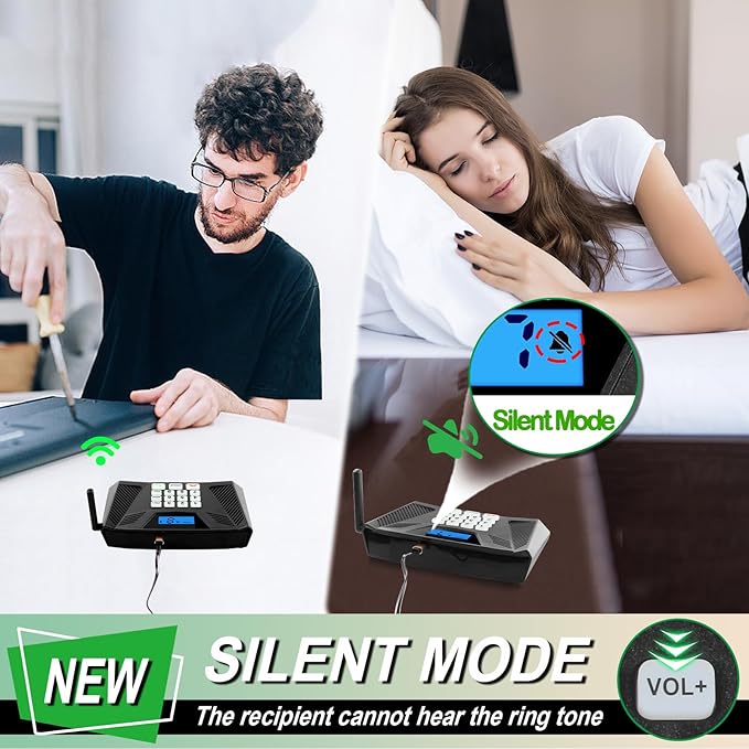 Intercoms Wireless for Home Hands Free, Upgrade Two Way Intercom 5300 Feet Range - Image 6