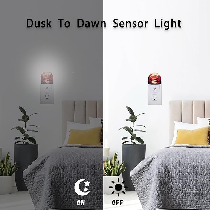Axxitude Japanese Mountains Night Lights Plug into Wall - Image 5
