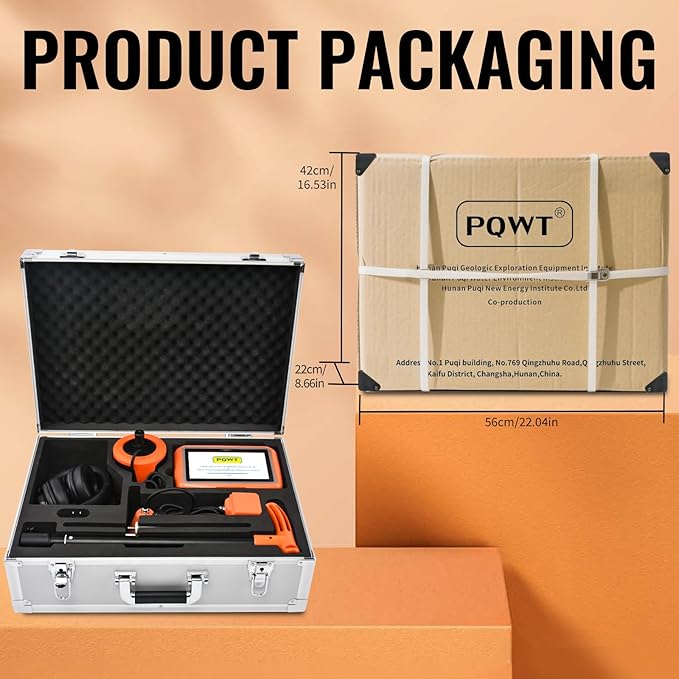 PQWT L5000 Underground Water Leak Detectors Indoor Outdoor Wall Water Pipe - Image 9