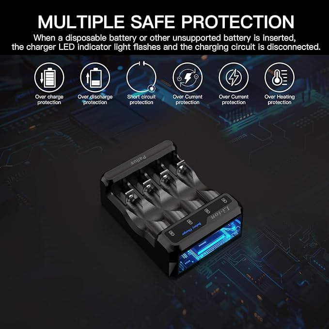 Pallus Lithium Rechargeable AA Batteries - Image 5