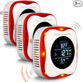 Combustible Gas & CO Detector 4-in-1 – Plug-in Natural/Propane Gas Leak Alarm by Vzmcov