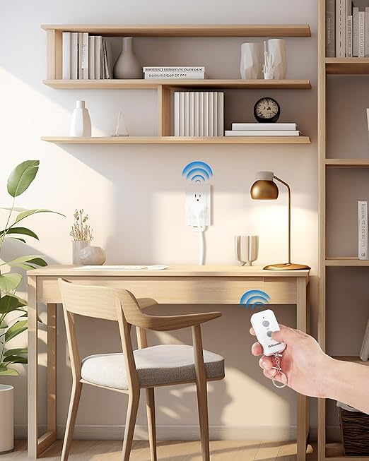 Remote Control Outlet Plug Wireless On Off Power Switch, WILAWELS Wireless - Image 9