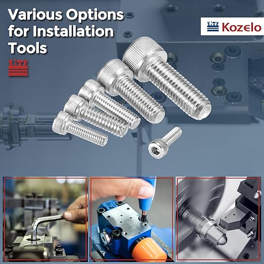 Kozelo 50pcs Socket Head Cap Screws - Image 6