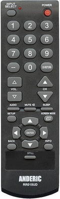 Anderic RR015UD Replace Remote for Sylvania, Emerson NH000UD, Magnavox NH304UD by Anderic