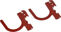 Wall Control 3in Reach U-Hook Accessory “U” Shaped Slotted Metal Pegboard Hook by Wall+Control