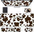 Ergonomic Keyboard Wrist Rest & Mouse Pad Wrist Rest Set, Large XXL Gaming Desk by Unknown