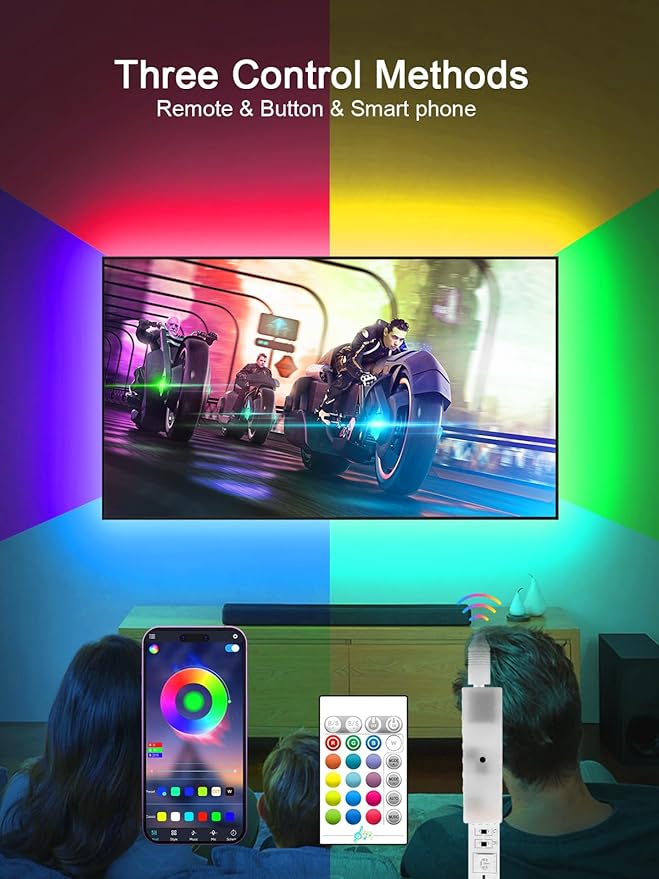 KANTUTOE TV LED Lights, 11.5ft LED Lights - Image 2