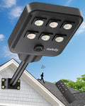 Gefolly G-5000W Solar Street Light Outdoor, Wide Angle Commercial Parking Lot by GefollyLight
