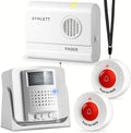 SYNLETT Caregiver Pager Wireless Call Buttons Motion Sensor Alarm Indoor by SYNLETT