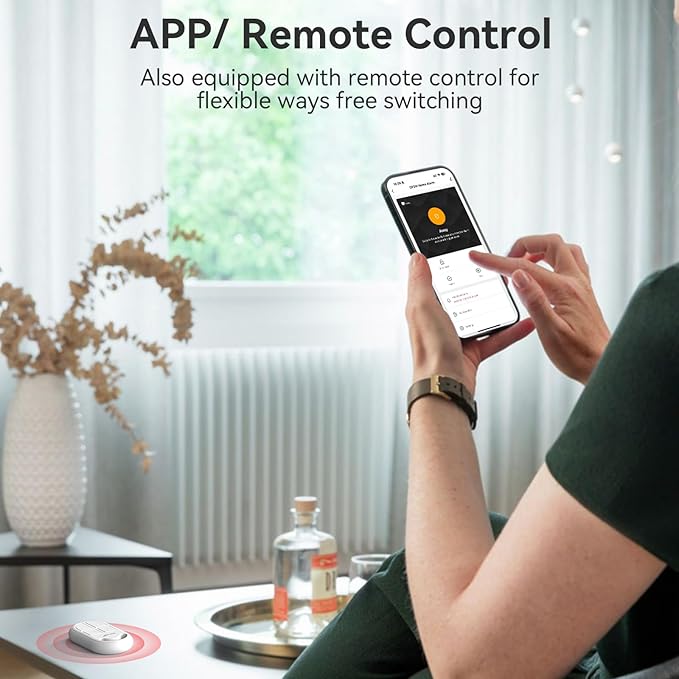 CPVAN WiFi Motion Sensor Alarm, 125dB Wireless Smart PIR Motion Detector Alarm - Image 3