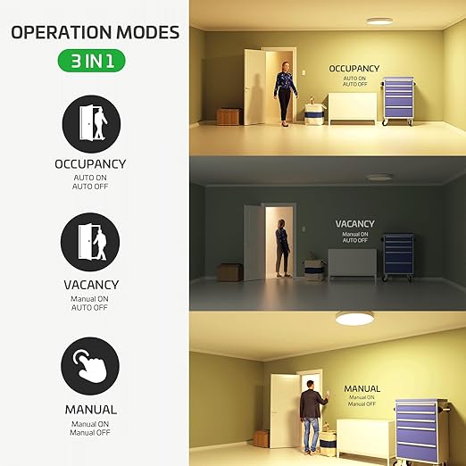 RAYZEEK Motion Sensor Light Switch, Single Pole, No Neutral Wire, PC Fireproof - Image 7