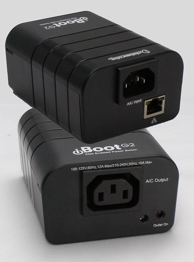 Dataprobe iBoot-G2 Basic Network Power Switch, 1 Outlet PDU, 110/220 VAC - Image 2