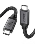 Silkland USB 4 Cable Long for Thunderbolt 4 Cable 16.5FT/5M, 20Gbps Data Sync by Silkland