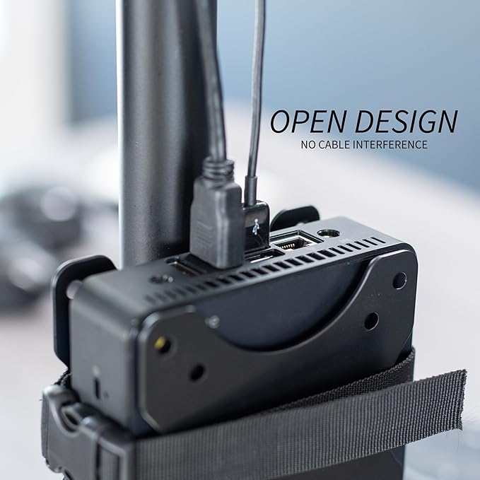 VIVO Adjustable Thin Client Mini PC Mount Bracket, CPU VESA Under Desk and - Image 5