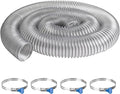 2-1/2"x10'PVC Dust Collection Hose, 2-1/2"Dust Collector Hose by JIANBENKJ