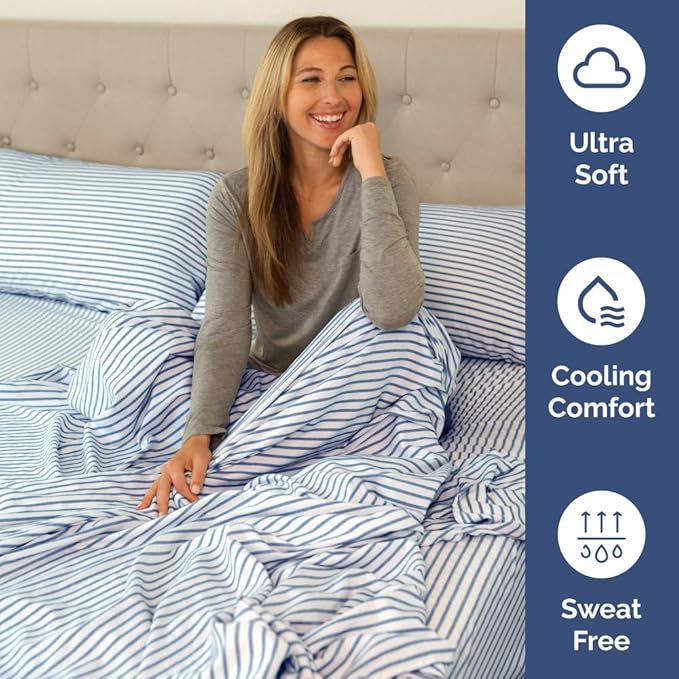 Split Head King Sheet Set – 4 Piece Flex Split Top King Sheets - Image 5