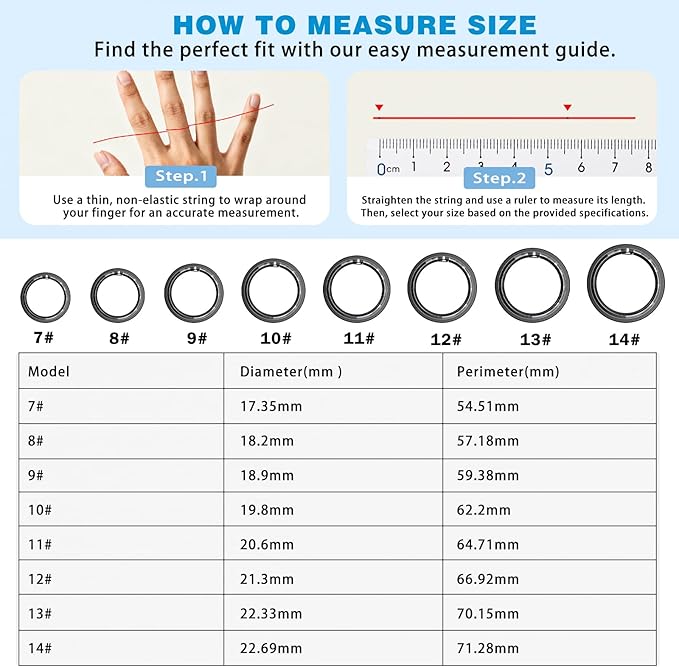 S SECRETTOP Smart Ring for Women & Men, Activity Tracker Ring, Heart Rate - Image 6