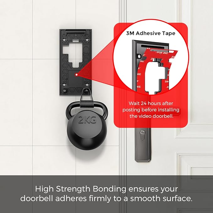 No Drill Ring Doorbell Mount for Battery 2020 - Image 4