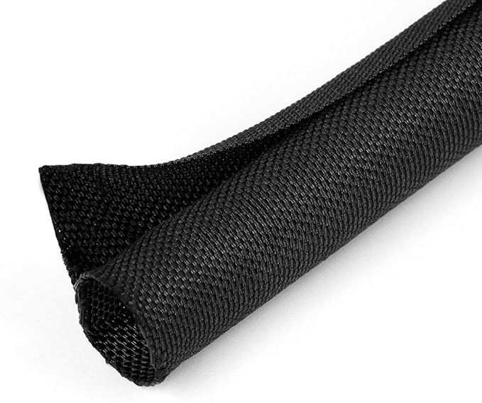 HOLED 3/16 inch Split Braided Cable Management Sleeve by HOLED