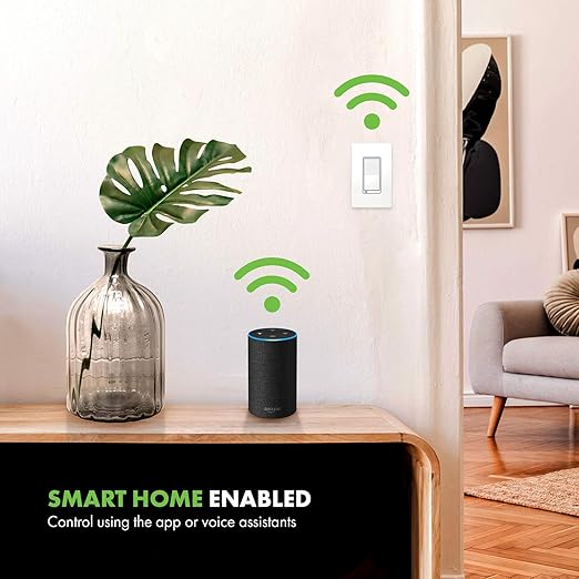 TOPGREENER Smart Light Switch, UL Listed, Neutral Wire Required, Single Pole or - Image 4
