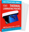 5MIL Thermal Laminating Sheets 11.5x17.5 inch, Dry-Erase Friendly Laminating by SimplyCool