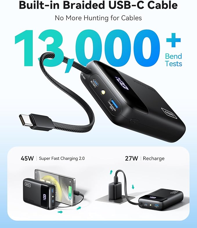 INIU 45W Portable Charger, Smallest 20000mAh Power Bank - Image 4
