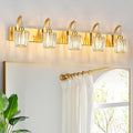 FDPBY Modern Bathroom Vanity Light, 5-Light Gold Wall Sconce by FDPBY