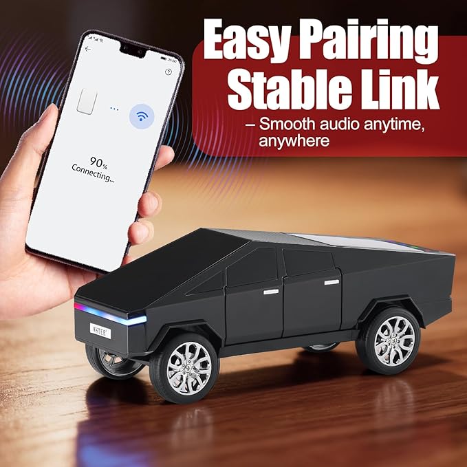 WSTER Portable Car Model Bluetooth Speaker - Image 2