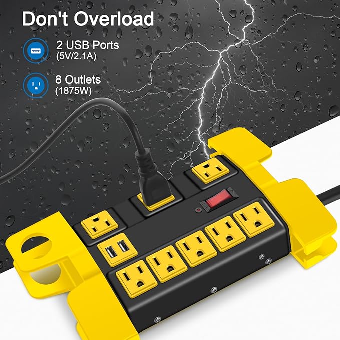 CCCEI Heavy Duty Power Strip - Image 2