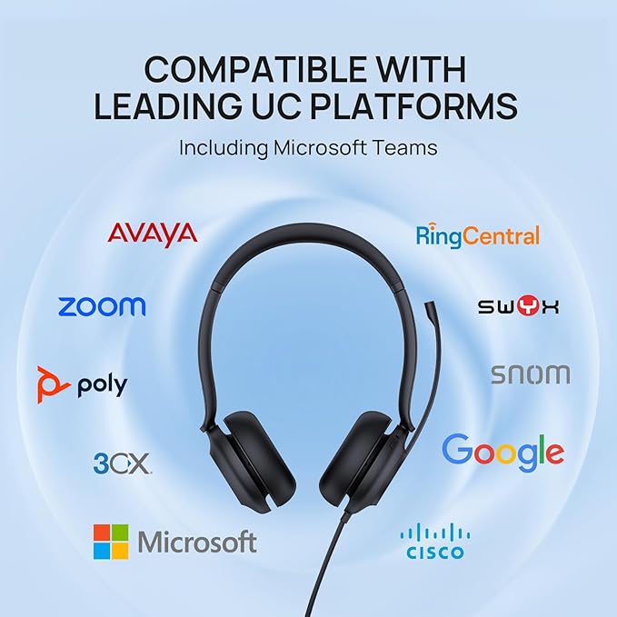 Yealink UH35 Wired Headset, USB Headset - Image 7