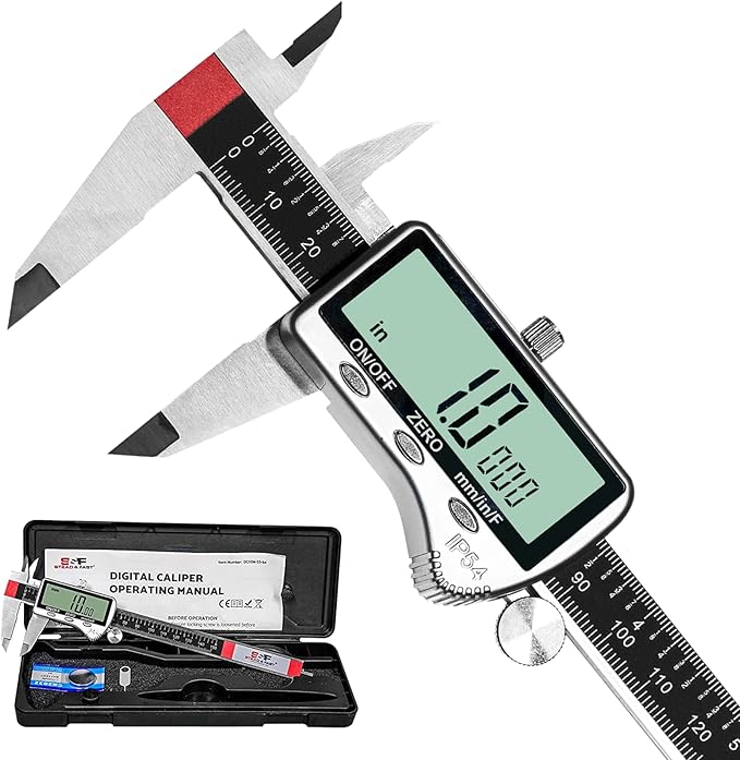 Digital Caliper Measuring Tool 6 inch by SFSTEADFAST