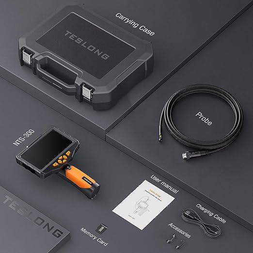 Triple Lens Borescope Inspection Camera, Teslong Professional Endoscope - Image 9