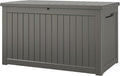 NUNU LAB 270 Gallon Large Resin Deck Box, Waterproof Outdoor Storage Box by NUNULAB
