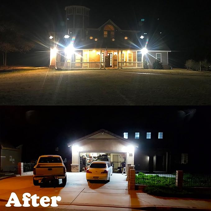 SANSI 36W 3600LM Motion Sensor Outdoor Lights, 000 Hrs Lifespan LED Flood Light - Image 9