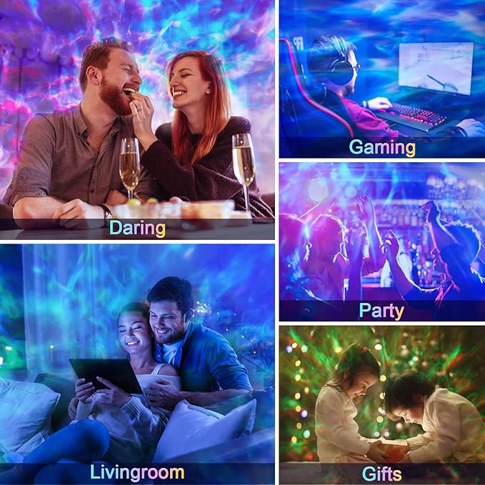 Galaxy Projector with HiFi Bluetooth Speaker & 15 White Noise Sounds - Image 5