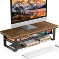 NestNeat Monitor Stand Riser, 24 Inch Computer Monitor Stand by NestNeatHome