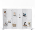 Bonnlo 4/6 Panel Pegboard Freestanding, 5 FT Portable Display Board Organizer by Bonnlo