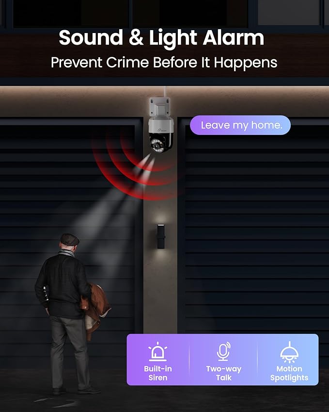 Loocam Camera for Home Security, POE Security Camera System - Image 5