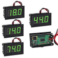 DiGiYes 5 Pack DC 5-120V Digital Mini Voltmeter 2 Wire 0.56 inch LED Display by DiGiYes